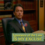 Ignorance of the Law is My Excuse