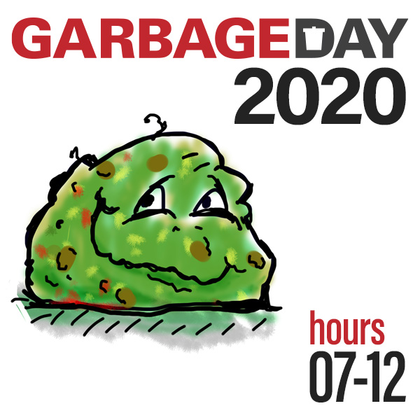F Plus Episode garbage-day-2020-2
