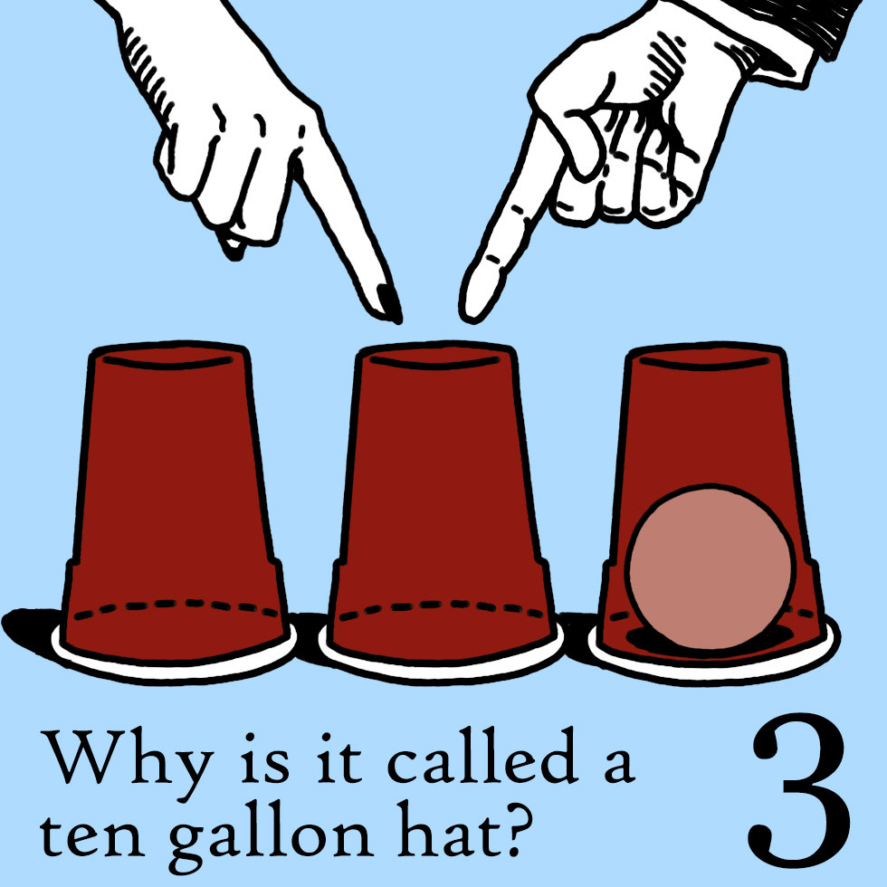 episode 3 : Why Is It Called A Ten Gallon Hat?