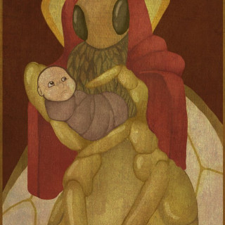 divine mother bee ~ art by suf