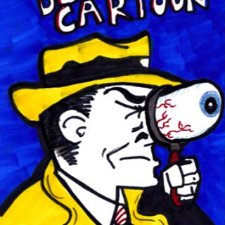 Detective Cartoon ~ art by Adam Bozarth